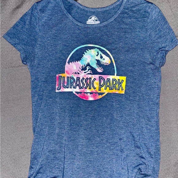Jurassic Park Women's Medium Graphic Tee - Picture 1 of 1